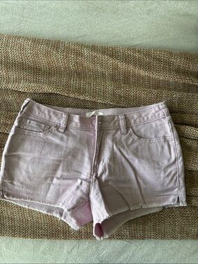 LC Lauren Conrad Pale Pink Denim Cutoff Shorts